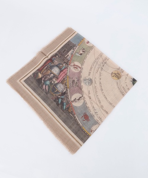 AULENTTI(オウレンティ)の「【AULENTTI】スカーフ-ARMILLARY SPHERE Scarf(バンダナ/スカーフ・レディース・ベージュ・FREE)」の20枚目の写真
