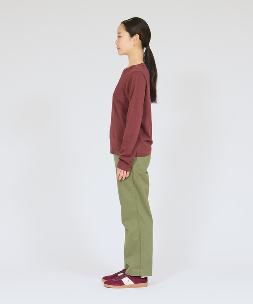 HANES(ヘインズ)の「【Hanes/ヘインズ】レディース Japan Fit for HER【2枚組】クルーネックロングスリーブTシャツ(Tシャツ/カットソー・レディース・ブラウン系その他/その他1・LARGE/MEDIUM)」の9枚目の写真