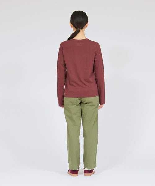 HANES(ヘインズ)の「【Hanes/ヘインズ】レディース Japan Fit for HER【2枚組】クルーネックロングスリーブTシャツ(Tシャツ/カットソー・レディース・ブラウン系その他/その他1・LARGE/MEDIUM)」の10枚目の写真