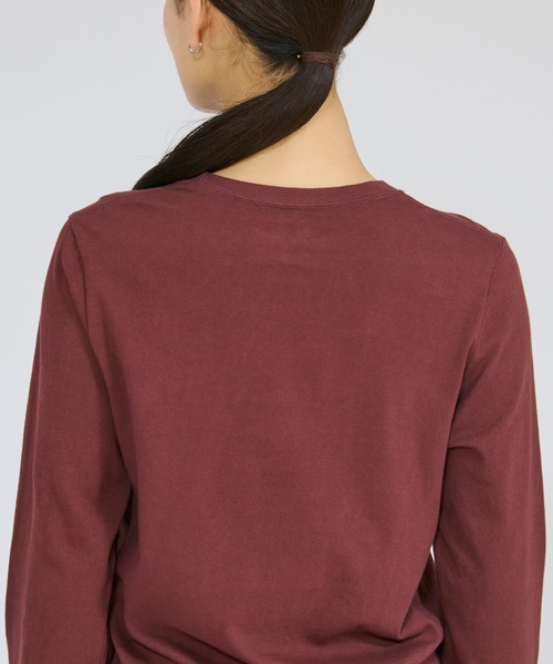 HANES(ヘインズ)の「【Hanes/ヘインズ】レディース Japan Fit for HER【2枚組】クルーネックロングスリーブTシャツ(Tシャツ/カットソー・レディース・ブラウン系その他/その他1・LARGE/MEDIUM)」の7枚目の写真