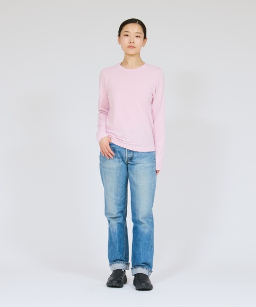 HANES(ヘインズ)の「【Hanes/ヘインズ】レディース Japan Fit for HER【2枚組】クルーネックロングスリーブTシャツ(Tシャツ/カットソー・レディース・ブラウン系その他/その他1・LARGE/MEDIUM)」の16枚目の写真
