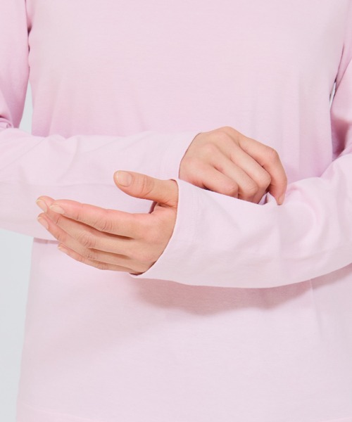 HANES(ヘインズ)の「【Hanes/ヘインズ】レディース Japan Fit for HER【2枚組】クルーネックロングスリーブTシャツ(Tシャツ/カットソー・レディース・ブラウン系その他/その他1・LARGE/MEDIUM)」の13枚目の写真