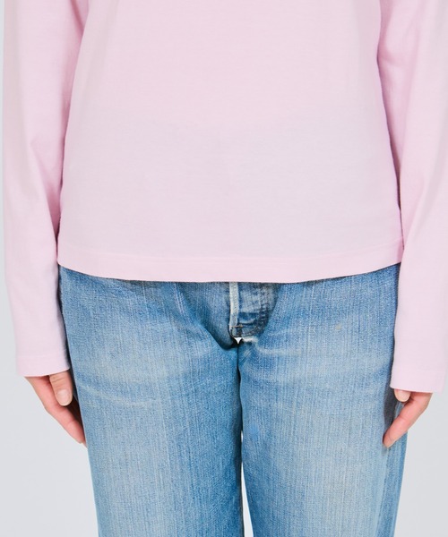 HANES(ヘインズ)の「【Hanes/ヘインズ】レディース Japan Fit for HER【2枚組】クルーネックロングスリーブTシャツ(Tシャツ/カットソー・レディース・ブラウン系その他/その他1・LARGE/MEDIUM)」の14枚目の写真