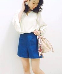 Chico | 台形キュロット(デニムパンツ)