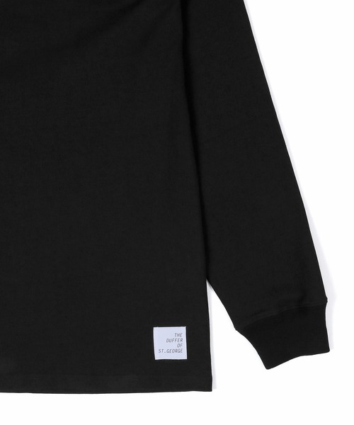 The DUFFER of ST.GEORGE(ザダファーオブセントジョージ)の「8oz HEAVY WEIGHT HENLEY NECK L/SL TEE:8オンス ヘビーウェイト ヘンリーネック ロンT(Tシャツ/カットソー・メンズ・ブルー/ブラック/ホワイト・LARGE/MEDIUM/X-LARGE/SMALL)」の17枚目の写真
