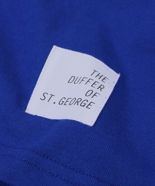 The DUFFER of ST.GEORGE(ザダファーオブセントジョージ)の「8oz HEAVY WEIGHT HENLEY NECK L/SL TEE:8オンス ヘビーウェイト ヘンリーネック ロンT(Tシャツ/カットソー・メンズ・ブルー/ブラック/ホワイト・LARGE/MEDIUM/X-LARGE/SMALL)」の19枚目の写真