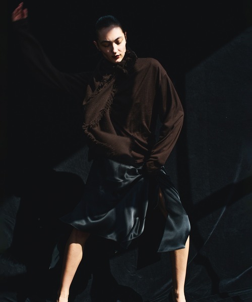 elegancese(エレガンセーゼ)の「【elegancese】Wool cashmere box-cardigan(カーディガン/ボレロ・レディース・ブラック/グレー/ダークブラウン/ホワイト・FREE)」の1枚目の写真