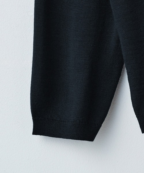 elegancese(エレガンセーゼ)の「【elegancese】Wool cashmere box-cardigan(カーディガン/ボレロ・レディース・ブラック/グレー/ダークブラウン/ホワイト・FREE)」の22枚目の写真