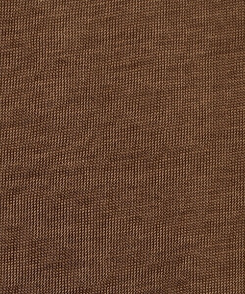 BASERANGE(ベースレンジ)の「BASERANGE バンブー ロングスリーブプルオーバー(Tシャツ/カットソー・レディース・ホワイト/ブラック/ベージュ/ブラウン・S)」の13枚目の写真