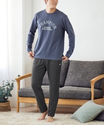 Champion（チャンピオン）の「Champion チャンピオン ルームウェア 長袖長パンツ 綿混ダンボールニット（ルームウェア/パジャマ）」