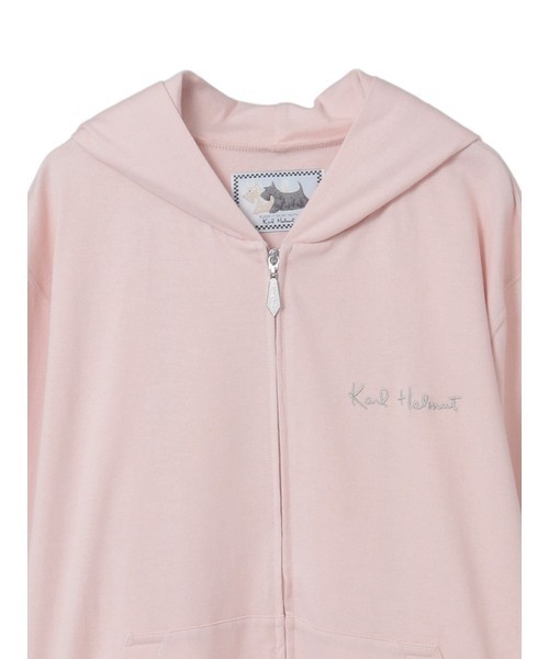 KARL HELMUT(カールヘルム)の「テリアプリントパーカー(パーカー・メンズ・ネイビー/ブラック/ピンク・LARGE/MEDIUM)」の6枚目の写真