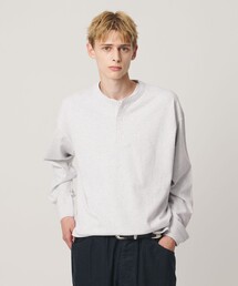 ”THE HEAVY”10oz ヘビー ワイド ヘンリーネック カットソー