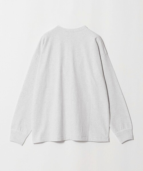 BEAUTY&YOUTH UNITED ARROWS(ビューティーアンドユースユナイテッドアローズ)の「”THE HEAVY”10oz ヘビー ワイド ヘンリーネック カットソー(Tシャツ/カットソー・メンズ・オフホワイト/ライトグレー/ダークグレー・XXL/XL/M/S/L)」の12枚目の写真