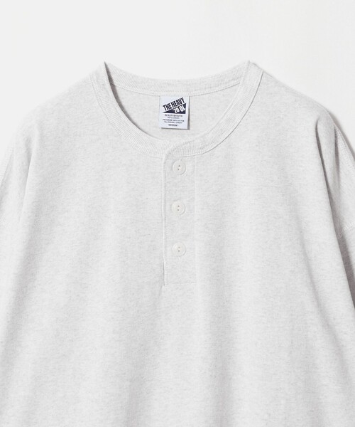 BEAUTY&YOUTH UNITED ARROWS(ビューティーアンドユースユナイテッドアローズ)の「”THE HEAVY”10oz ヘビー ワイド ヘンリーネック カットソー(Tシャツ/カットソー・メンズ・オフホワイト/ライトグレー/ダークグレー・XXL/XL/M/S/L)」の13枚目の写真