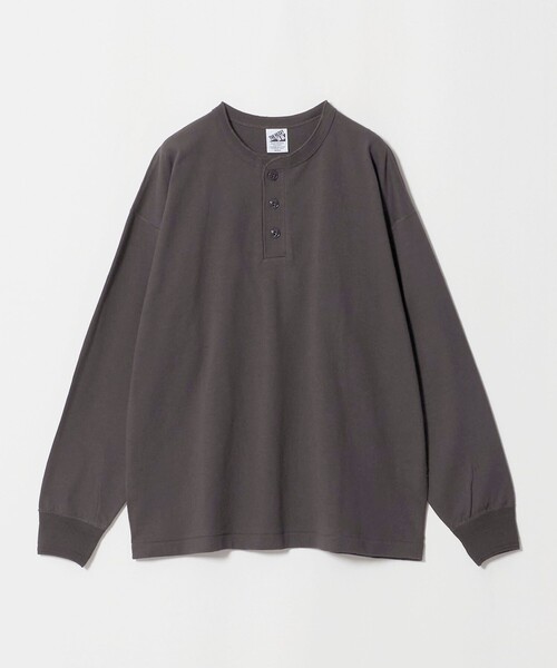 BEAUTY&YOUTH UNITED ARROWS(ビューティーアンドユースユナイテッドアローズ)の「”THE HEAVY”10oz ヘビー ワイド ヘンリーネック カットソー(Tシャツ/カットソー・メンズ・オフホワイト/ライトグレー/ダークグレー・XXL/XL/M/S/L)」の17枚目の写真