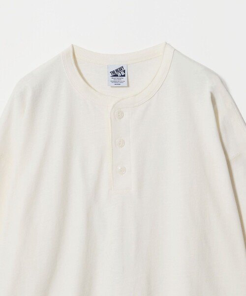 BEAUTY&YOUTH UNITED ARROWS(ビューティーアンドユースユナイテッドアローズ)の「”THE HEAVY”10oz ヘビー ワイド ヘンリーネック カットソー(Tシャツ/カットソー・メンズ・オフホワイト/ライトグレー/ダークグレー・XXL/XL/M/S/L)」の21枚目の写真