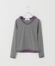 Oriens JOURNAL STANDARD（オリエンス ジャーナルスタンダード）の「《追加》レイヤードフーディーロングスリーブトップス（Tシャツ/カットソー）」