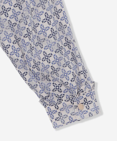 MACKINTOSH LONDON(マッキントッシュ ロンドン)の「【ANDREW/アンドリュー】バイカラーアンドリュープリントワンピース(ワンピース・レディース・ブルー系その他4/ベージュ系その他5・38/40)」の15枚目の写真