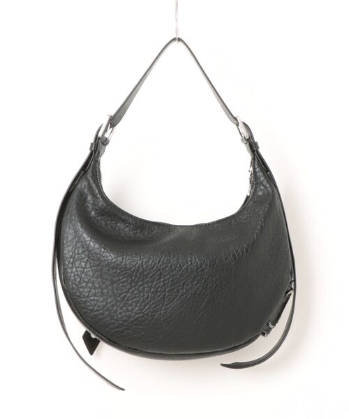 Desigual（デシグアル）の「Studded leather hobo bag / スタッズレザーホーボーショルダーバッグ（ショルダーバッグ・レディース・ブラック・FREE）」の2枚目の写真