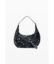 Studded leather hobo bag / スタッズレザーホーボーショルダーバッグ