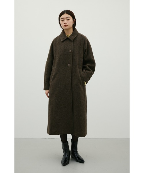 STYLEMIXER(スタイルミキサー)の「2WAYウールロングコート(その他アウター・レディース・ブラック/ブラウン/グレー・SMALL/MEDIUM)」の1枚目の写真