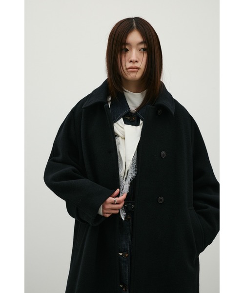 STYLEMIXER(スタイルミキサー)の「2WAYウールロングコート(その他アウター・レディース・ブラック/ブラウン/グレー・SMALL/MEDIUM)」の20枚目の写真
