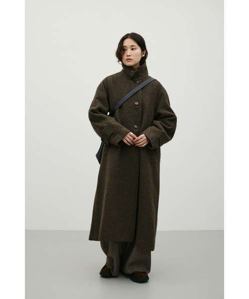 STYLEMIXER(スタイルミキサー)の「2WAYウールロングコート(その他アウター・レディース・ブラック/ブラウン/グレー・SMALL/MEDIUM)」の5枚目の写真