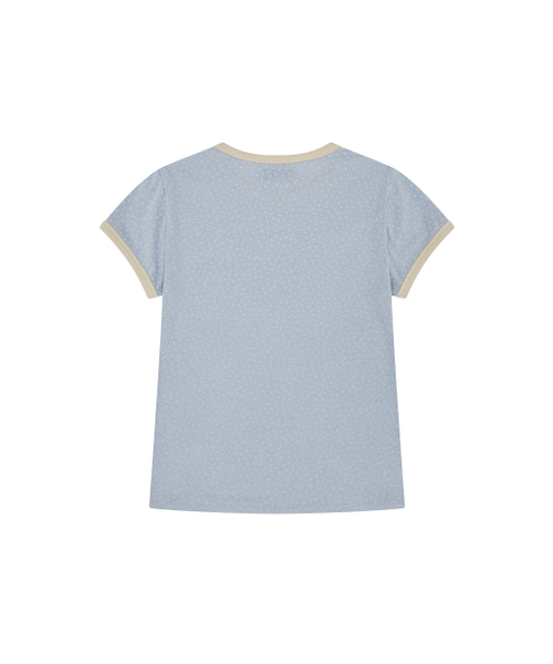 TUOMIO（トゥオミオ）の「ALL OVER STAR T-SHIRT [BABY BLUE]（Tシャツ/カットソー・レディース・その他・1/2）」の3枚目の写真