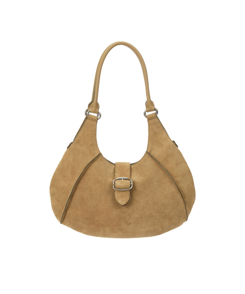 VUNQUE（ブンク）の「Halfmoon Vintage Hobo Bag（ハーフムーン ヴィンテージ hoboバッグ）ヴィンテージオリーブ（ショルダーバッグ・レディース・イエロー・FREE）」の5枚目の写真