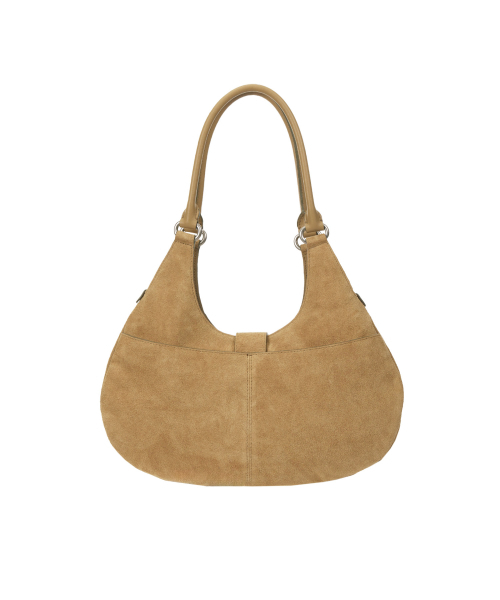 VUNQUE（ブンク）の「Halfmoon Vintage Hobo Bag（ハーフムーン ヴィンテージ hoboバッグ）ヴィンテージオリーブ（ショルダーバッグ・レディース・イエロー・FREE）」の7枚目の写真