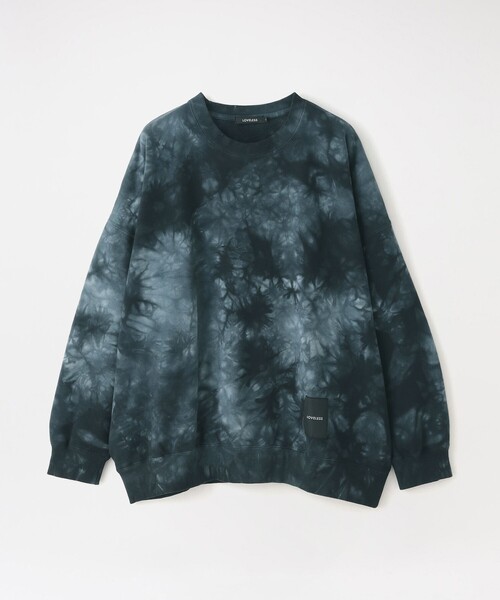 ムラ染スウェットプルオーバー（Tシャツ/カットソー）｜LOVELESS
