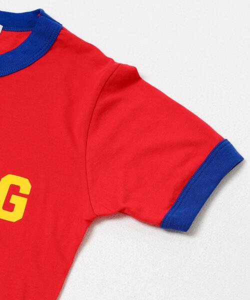 URBAN RESEARCH(アーバンリサーチ)の「Teya Flock Letter Ringer T-shirts(Tシャツ/カットソー・レディース・ブラック/レッド・LARGE/SMALL)」の6枚目の写真