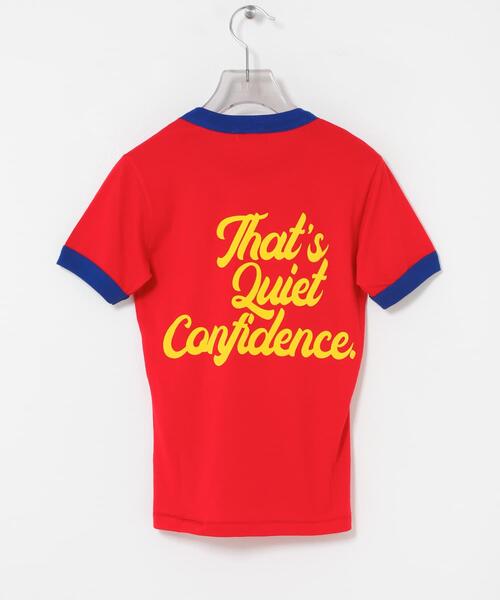 URBAN RESEARCH(アーバンリサーチ)の「Teya Flock Letter Ringer T-shirts(Tシャツ/カットソー・レディース・ブラック/レッド・LARGE/SMALL)」の5枚目の写真