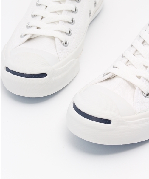 N.（N. Natural Beauty Basic）（エヌエヌナチュラルビューティーベーシック）の「《CONVERSE》JACKPURCELL（スニーカー・レディース・ホワイト/ブラック・22.5cm/24.5cm/23.5cm）」の6枚目の写真