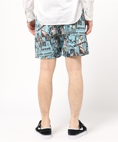 ☆美品☆ ヒステリックグラマー 総柄 花柄 ストレッチショーツ ハイビスカス ☆美品☆ ヒステリックグラマー 総柄 花柄 ストレッチショーツ