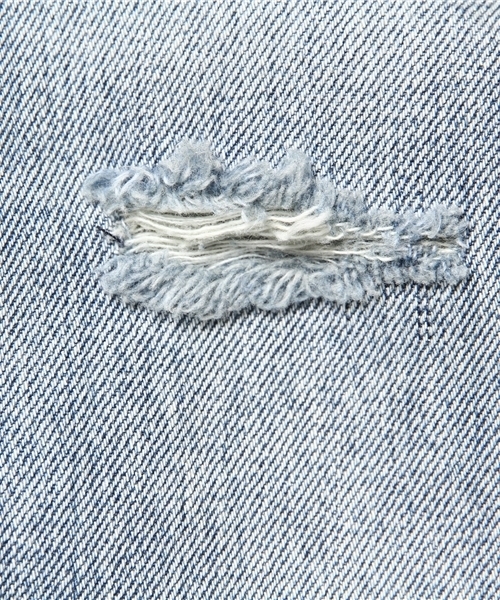 MOUSSY(マウジー)の「MV Monett wide Straight(デニムパンツ・レディース・ブルー・23inch/24inch/25inch/27inch/26inch)」の5枚目の写真