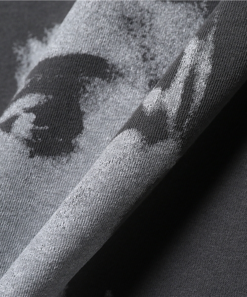 LAD MUSICIAN（ラッドミュージシャン）の「別注Ｔシャツ / イアン カーティス（Tシャツ/カットソー・メンズ・ホワイト/レッド/ブルー・44/46）」の10枚目の写真