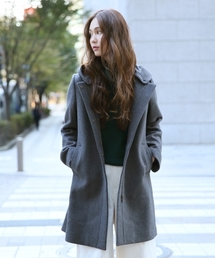 GLOBAL WORK | 2WAYメルトンフードコート/720874(その他アウター)