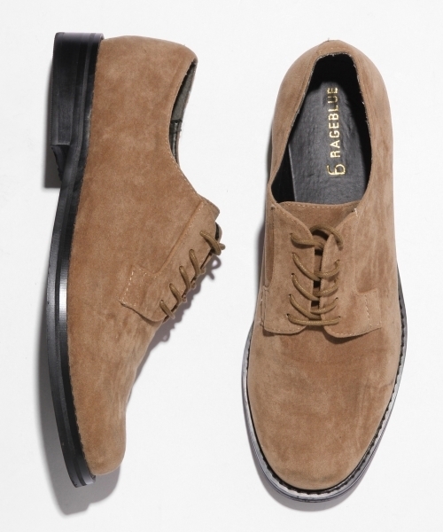RAGEBLUE(レイジブルー)の「プレーントゥシューズ/728876(ドレスシューズ・メンズ・ブラウン/ブラック/ベージュ・MEDIUM/SMALL/LARGE)」の1枚目の写真