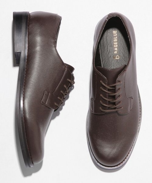 RAGEBLUE(レイジブルー)の「プレーントゥシューズ/728876(ドレスシューズ・メンズ・ブラウン/ブラック/ベージュ・MEDIUM/SMALL/LARGE)」の3枚目の写真