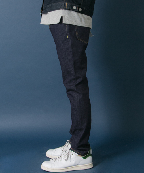 URBAN RESEARCH（アーバンリサーチ）の「URBAN RESEARCH 360°デニムスリムテーパードPt（デニムパンツ・メンズ・ブラック/ワンウォッシュ・SMALL/LARGE/MEDIUM）」の8枚目の写真