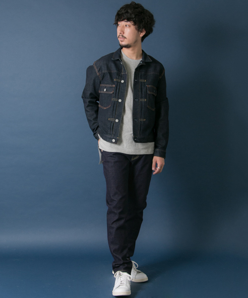 URBAN RESEARCH（アーバンリサーチ）の「URBAN RESEARCH 360°デニムスリムテーパードPt（デニムパンツ・メンズ・ブラック/ワンウォッシュ・SMALL/LARGE/MEDIUM）」の11枚目の写真