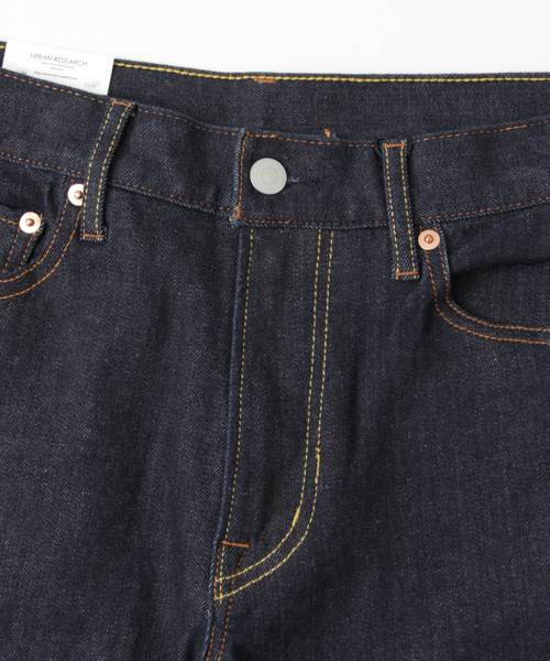 URBAN RESEARCH（アーバンリサーチ）の「URBAN RESEARCH 360°デニムスリムテーパードPt（デニムパンツ・メンズ・ブラック/ワンウォッシュ・SMALL/LARGE/MEDIUM）」の4枚目の写真