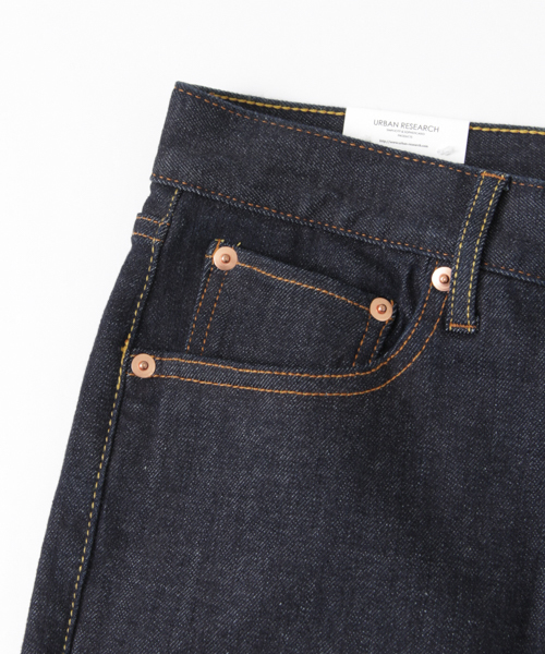 URBAN RESEARCH（アーバンリサーチ）の「URBAN RESEARCH 360°デニムスリムテーパードPt（デニムパンツ・メンズ・ブラック/ワンウォッシュ・SMALL/LARGE/MEDIUM）」の7枚目の写真