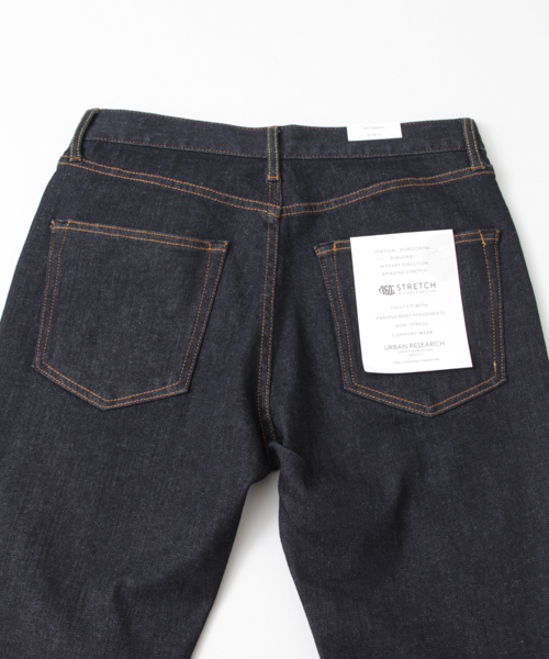 URBAN RESEARCH（アーバンリサーチ）の「URBAN RESEARCH 360°デニムスリムテーパードPt（デニムパンツ・メンズ・ブラック/ワンウォッシュ・SMALL/LARGE/MEDIUM）」の15枚目の写真