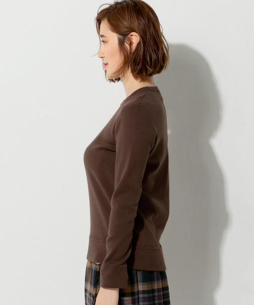 UNITED ARROWS(ユナイテッドアローズ)の「○UWBT CO/CA クルーネック ニット◆(ニット/セーター・レディース・オフホワイト/ダークブラウン/ライトピンク/ネイビー・FREE)」の15枚目の写真