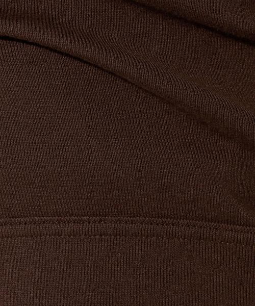 UNITED ARROWS(ユナイテッドアローズ)の「○UWBT CO/CA クルーネック ニット◆(ニット/セーター・レディース・オフホワイト/ダークブラウン/ライトピンク/ネイビー・FREE)」の9枚目の写真