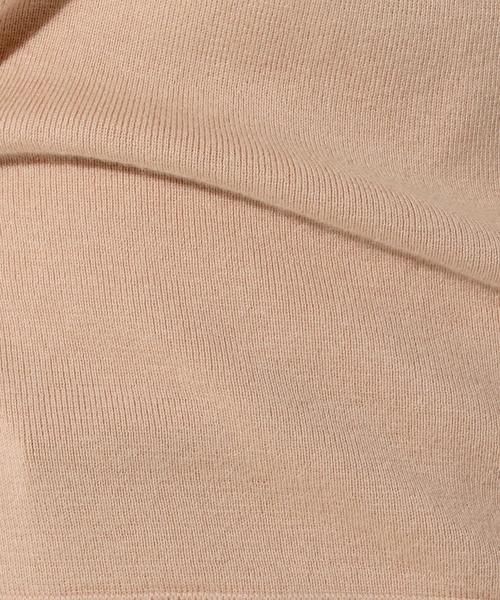 UNITED ARROWS(ユナイテッドアローズ)の「○UWBT CO/CA クルーネック ニット◆(ニット/セーター・レディース・オフホワイト/ダークブラウン/ライトピンク/ネイビー・FREE)」の18枚目の写真