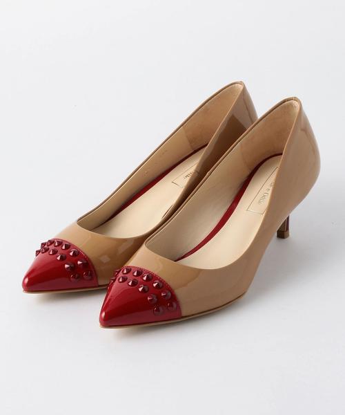 ODETTE E ODILE（オデットエオディール）の「OID カラードスタッズ パンプス50（パンプス・レディース・ベージュ/ブラック/グレー・23.5cm/22cm/23cm/24cm/22.5cm/24.5cm）」の13枚目の写真