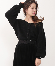 one after another NICE CLAUP | 2WAYオフショルカーディガン(カーディガン/ボレロ)